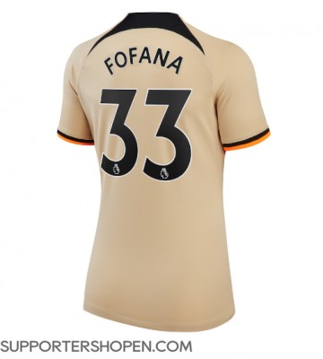 Chelsea Wesley Fofana #33 Tredje Matchtröja Dam 2022-23 Kortärmad